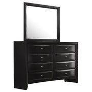 Briana 8-drawer Dresser with Mirror Black - 200703M