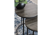 Briarsboro Black/Gray Accent Table (Set of 2) - Lara FurnitureTable