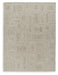 Brickburgh Gray/Ivory/Honey Large Rug - R406901