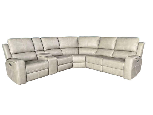 Brickston 3-piece Triple Power Reclining Sectional Sofa Mushroom - 600570PPP
