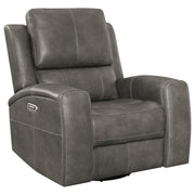 Brickston Triple Power Swivel Glider Recliner Charcoal - 603433PPP