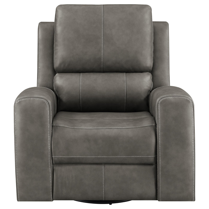 Brickston Triple Power Swivel Glider Recliner Charcoal - 603433PPP