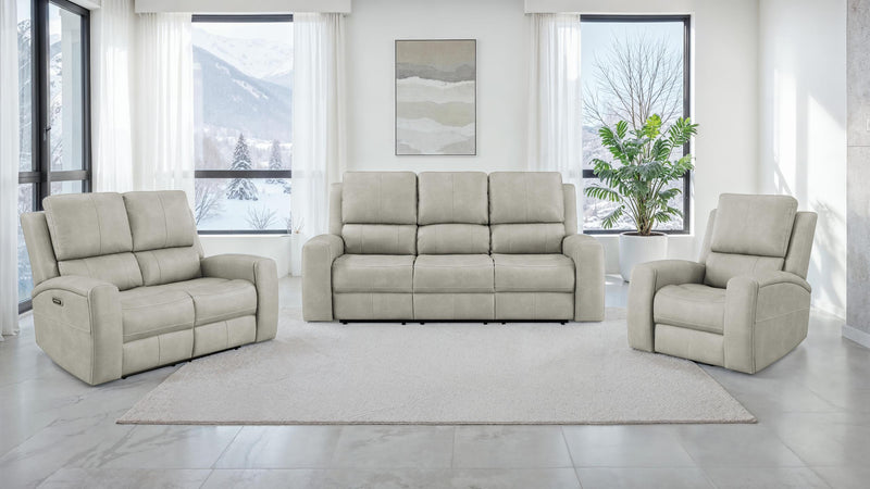 Brickston Triple Power Swivel Glider Recliner Grey - 603436PPP