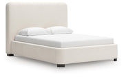 Brintstreet Beige Queen Upholstered Bed - PCB401-81