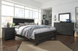 Brinxton Black Panel Bedroom Set - Gate FurnitureBedroom Set