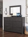 Brinxton Charcoal Bedroom Mirror - Gate FurnitureMirror