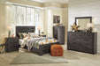 Brinxton Charcoal Full Panel Bed - Gate FurnitureFull Bed