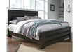 Brinxton Charcoal King Panel Bed - Gate FurnitureKing Bed