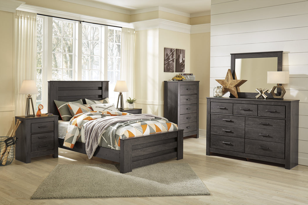 Brinxton Charcoal Panel Youth Bedroom Set - Gate FurnitureYouth Bedroom Set