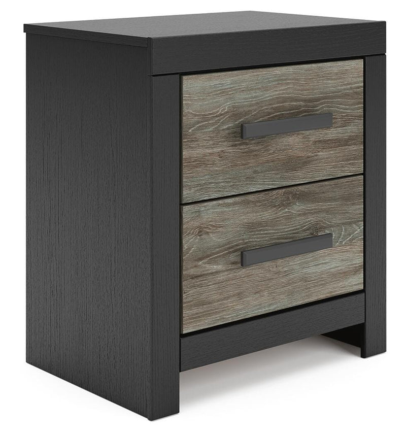 Broachmyn Black/Gray Nightstand - PCB1118-92