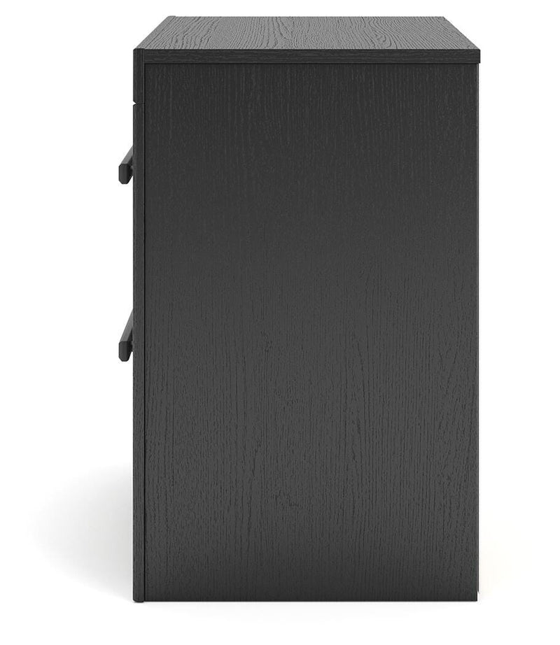 Broachmyn Black/Gray Nightstand - PCB1118-92