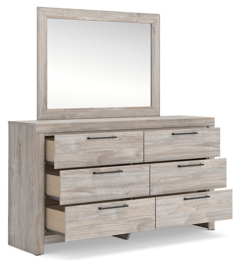 Broachmyn Full Panel Bed, Dresser and Mirror - PCB1120B11