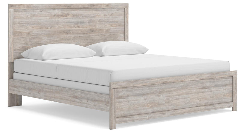 Broachmyn King Panel Bed, Dresser and Nightstand - PCB1120B14