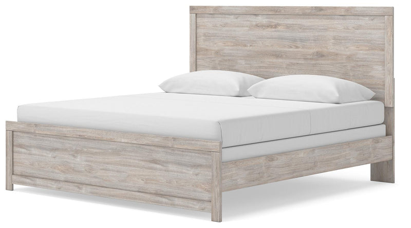 Broachmyn King Panel Bed, Dresser and Nightstand - PCB1120B14