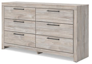 Broachmyn King Panel Bed, Dresser and Nightstand - PCB1120B14