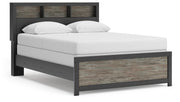 Broachmyn Queen Bookcase Bed, Chest and Nightstand - PCB1118B26