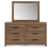 Broachmyn Queen Panel Bed, Dresser and Mirror - PCB1116B3