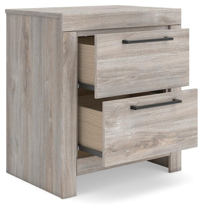 Broachmyn Queen Panel Bed, Dresser and Nightstand - PCB1120B13