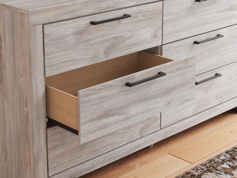 Broachmyn Queen Panel Bed, Dresser and Nightstand - PCB1120B13