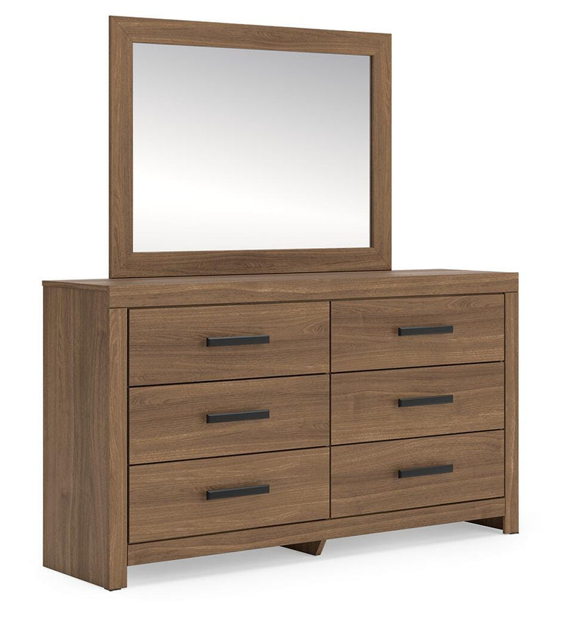 Broachmyn Queen Panel Bed, Dresser, Mirror and Nightstand - PCB1116B13