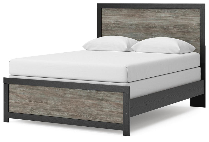 Broachmyn Queen Panel Bed, Dresser, Mirror and Nightstand - PCB1118B27