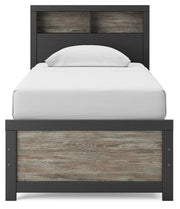 Broachmyn Twin Bookcase Bed, Dresser and Mirror - PCB1118B14