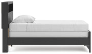 Broachmyn Twin Bookcase Bed, Dresser and Mirror - PCB1118B14