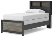 Broachmyn Twin Bookcase Bed, Dresser and Mirror - PCB1118B14