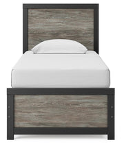 Broachmyn Twin Panel Bed, Dresser and Mirror - PCB1118B10