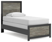 Broachmyn Twin Panel Bed, Dresser and Mirror - PCB1118B10
