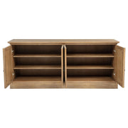 Brockway 4-door Dining Sideboard Buffet Cabinet Barley Brown - 110295