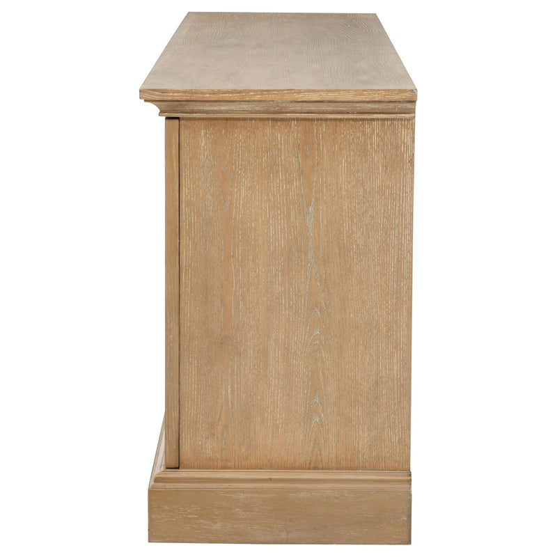 Brockway 4-door Dining Sideboard Buffet Cabinet Barley Brown - 110295