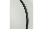 Brocky Black Accent Mirror - Lara FurnitureOther Products