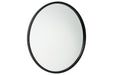 Brocky Black Accent Mirror - Gate FurnitureOther Products