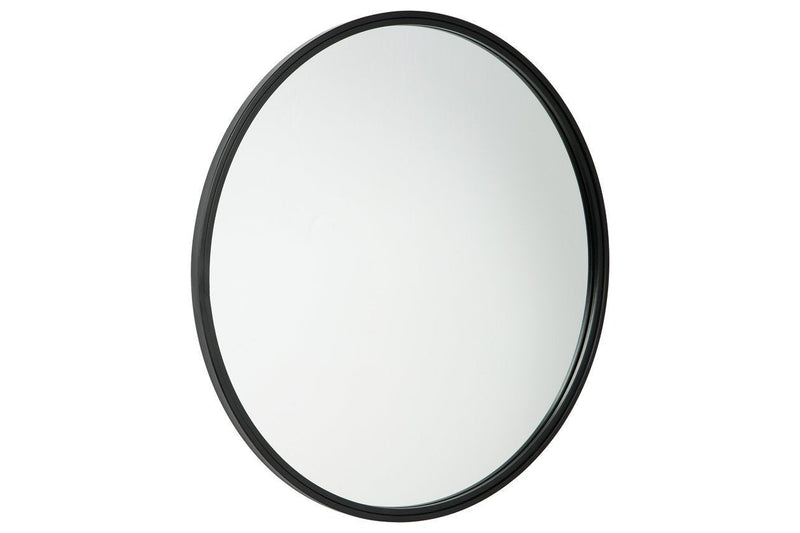 Brocky Black Accent Mirror - Lara FurnitureOther Products