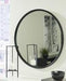 Brocky Black Accent Mirror - Gate FurnitureOther Products