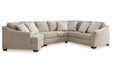 Brogan Bay Cork 3 - Piece LAF Cuddler Sectional - Gate FurnitureSectional