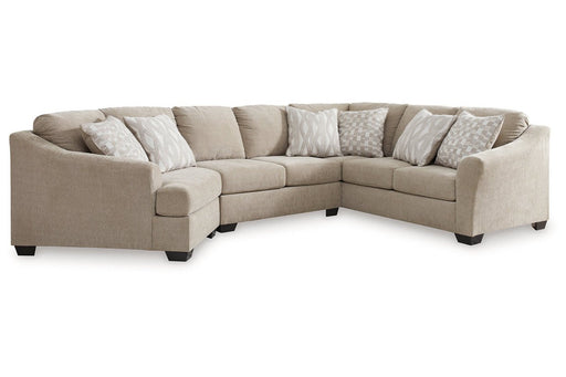 Brogan Bay Cork 3 - Piece LAF Cuddler Sectional - Gate FurnitureSectional