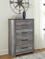 Bronyan Dark Gray Panel Bedroom Set - Gate FurnitureBedroom Set