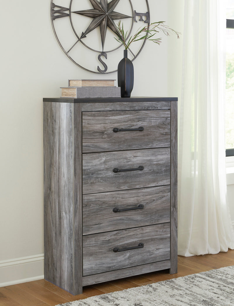 Bronyan Dark Gray Panel Bedroom Set - Gate FurnitureBedroom Set