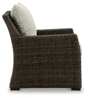 Brook Ranch Outdoor Lounge Chair with Cushion - P465-820