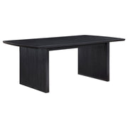 Brookmead 100-inch Extension Leaf Dining Table Black - 108231