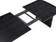 Brookmead 100-inch Extension Leaf Dining Table Black - 108231
