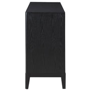 Brookmead 4-door Sideboard Buffet Storage Cabinet Black - 108235
