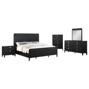 Brookmead 5-piece California King Bedroom Set Black - 224711KW-S5