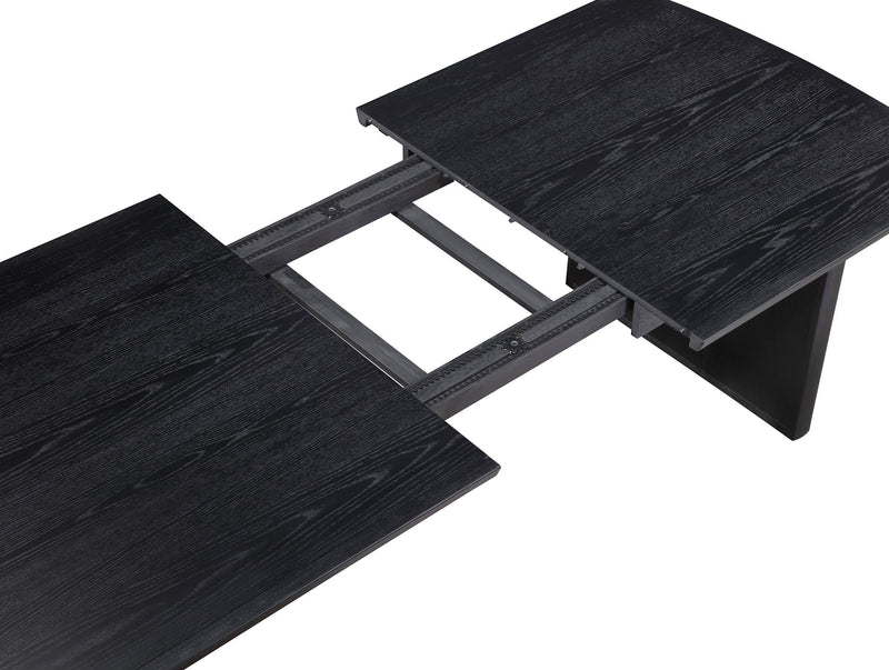 Brookmead 5-piece Extension Leaf Dining Table Set Black - 108231-S5A