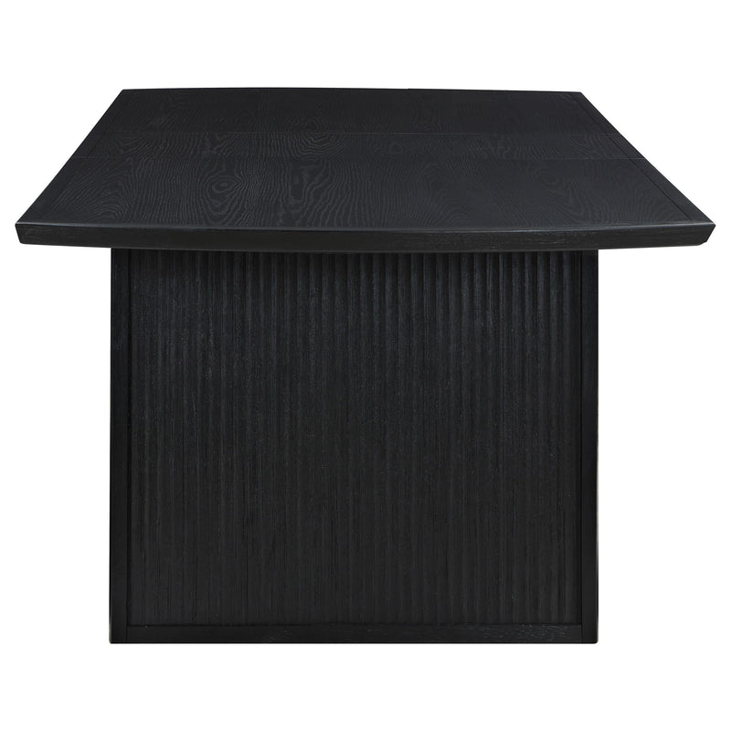 Brookmead 5-piece Extension Leaf Dining Table Set Black - 108231-S5A