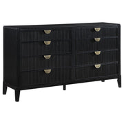 Brookmead 8-drawer Dresser Black - 224713
