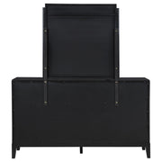 Brookmead 8-drawer Dresser with Mirror Black - 224713M