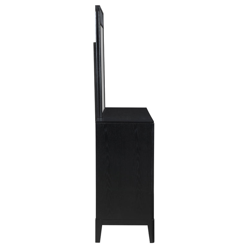 Brookmead 8-drawer Dresser with Mirror Black - 224713M